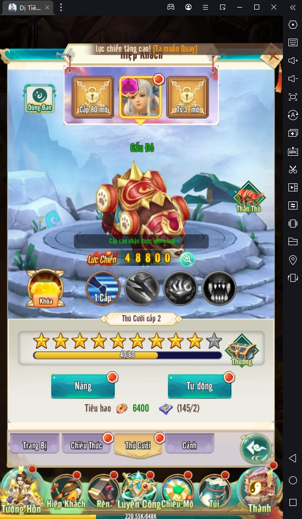 『HƯỚNG DẪN』 Dị Tiên Hiệp - Tổng hợp các tính năng tân thủ