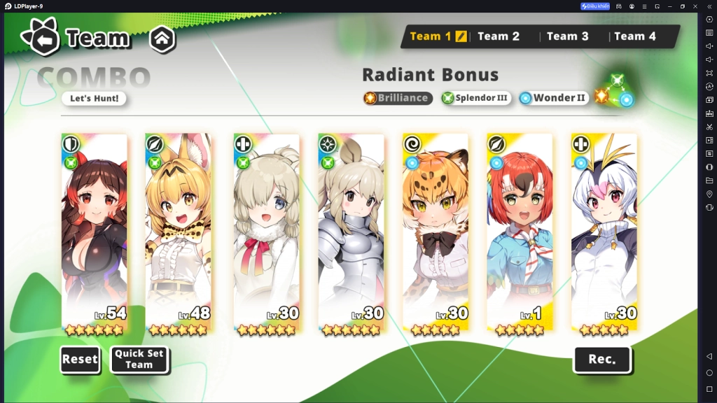 『HƯỚNG DẪN』Kemono Friends: Kingdom team building / hướng dẫn xây dựng đội hình tân thủ