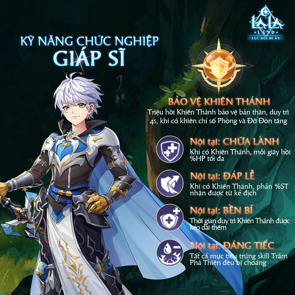 『HƯỚNG DẪN』Tiêu điểm class trong LaLa Land: Lục Địa Bí Ẩn và hướng dẫn sơ lược chức nghiệp từng class