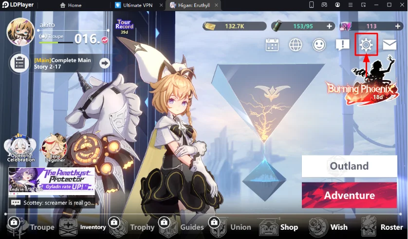 Higan Eruthyll (Global) แนะนำระบบที่น่าสนใจตัวละครที่ควรหาพร้อมวิธี Reroll เล่นได้ลื่น FPS 120 บน LDPlayer9
