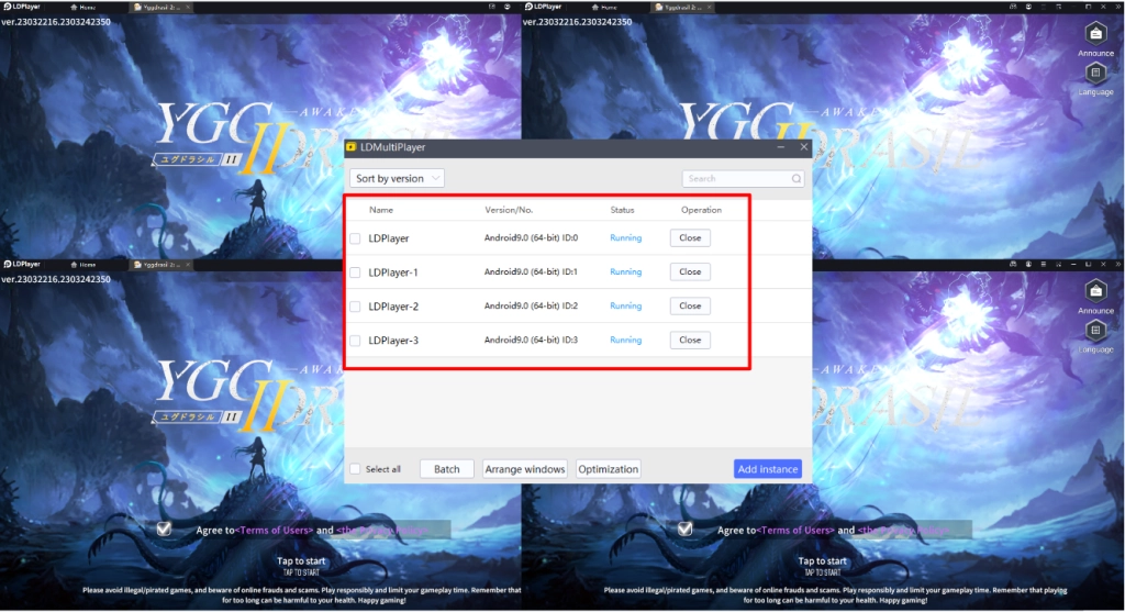 Yggdrasil 2: Awakening (SEA) สอนตั้งค่าบอทฟาร์มแนะนำตัวที่ควรหา & เทคนิค Reroll หาตัวละครเร็วขึ้น 4 เท่า บน LDPlayer9