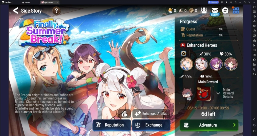Epic Seven Summer 2023 Event Guide - How To Get The Most Rewards