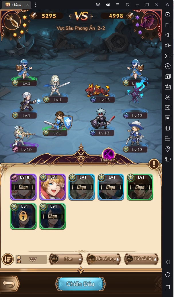 『HƯỚNG DẪN』Kiếm tài nguyên nhanh chóng - Chiến Thần AFK