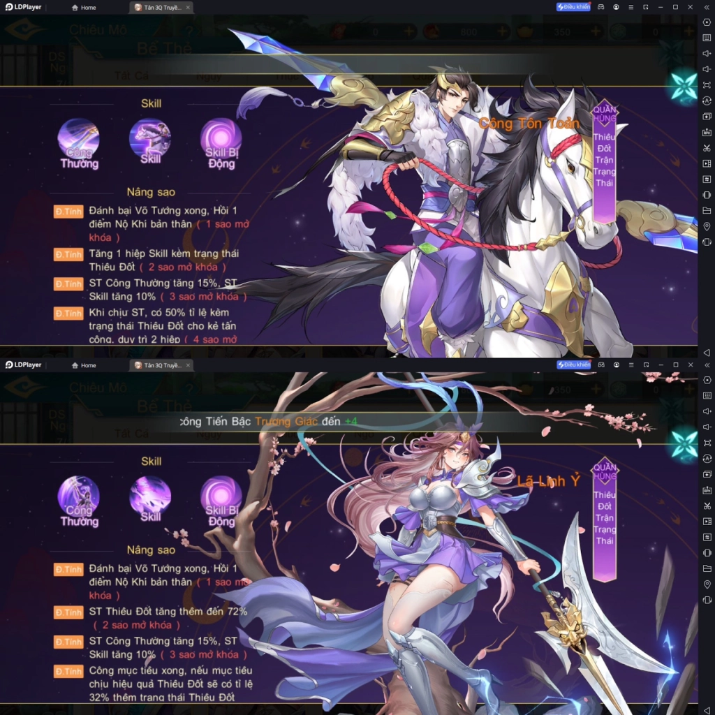 『HƯỚNG DẪN』Tổng hợp những đội hình độc lạ - Tân 3Q Truyền Kỳ