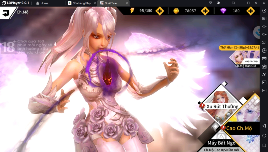 『HƯỚNG DẪN』Grail Tale: Hướng Dẫn Tân Thủ Chơi Chuẩn Giai Đoạn Đầu