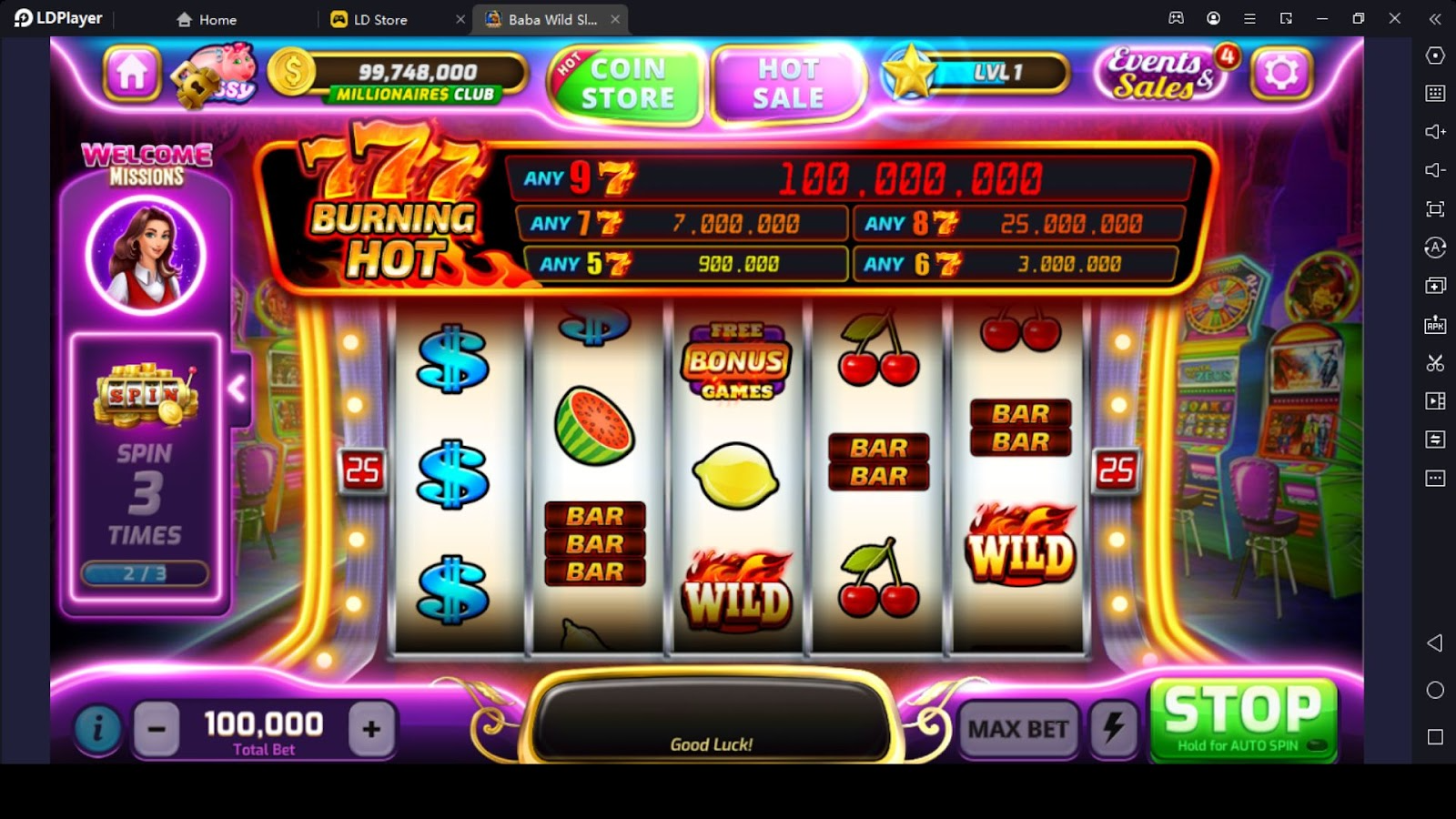 Baba Wild Slots - Slot Machines Vegas Casino Games