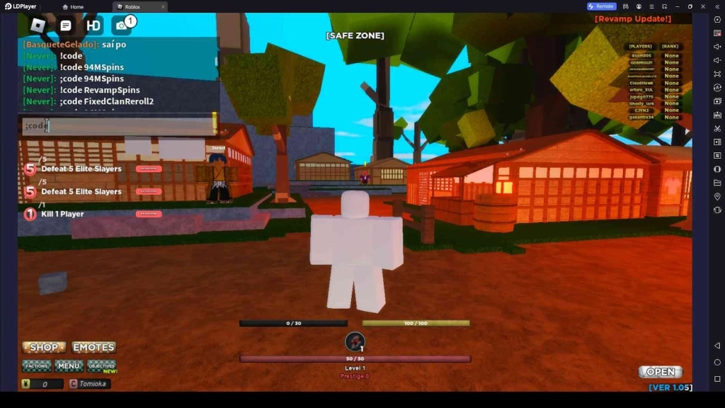 Roblox Slayers Unleashed Codes: Unleash Your Power as a Demon Slayer - 2023 November