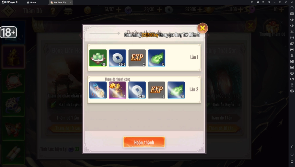 『HƯỚNG DẪN』Đại Soái 3Q: Cách Tăng Lực Chiến Nhanh Trong Giai Đoạn Đầu Game