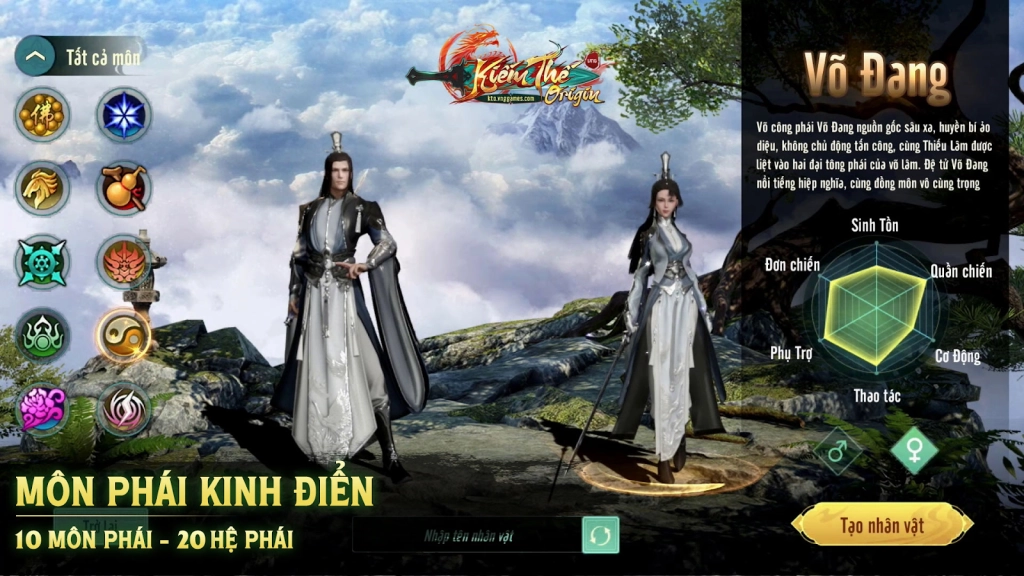 『GIỚI THIỆU』Đăng ký Alpha Test đợt 2 huyền thoại Kiếm Thế Origin