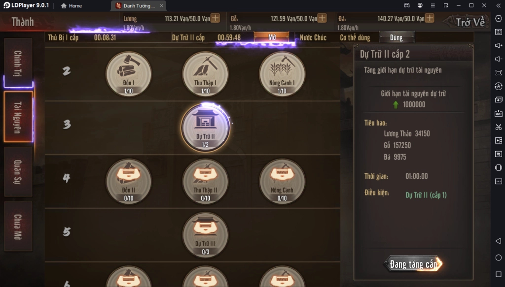 『HƯỚNG DẪN』 Danh Tướng Thiên Hạ: Hướng Dẫn Tân Thủ Giai Đoạn Đầu Game