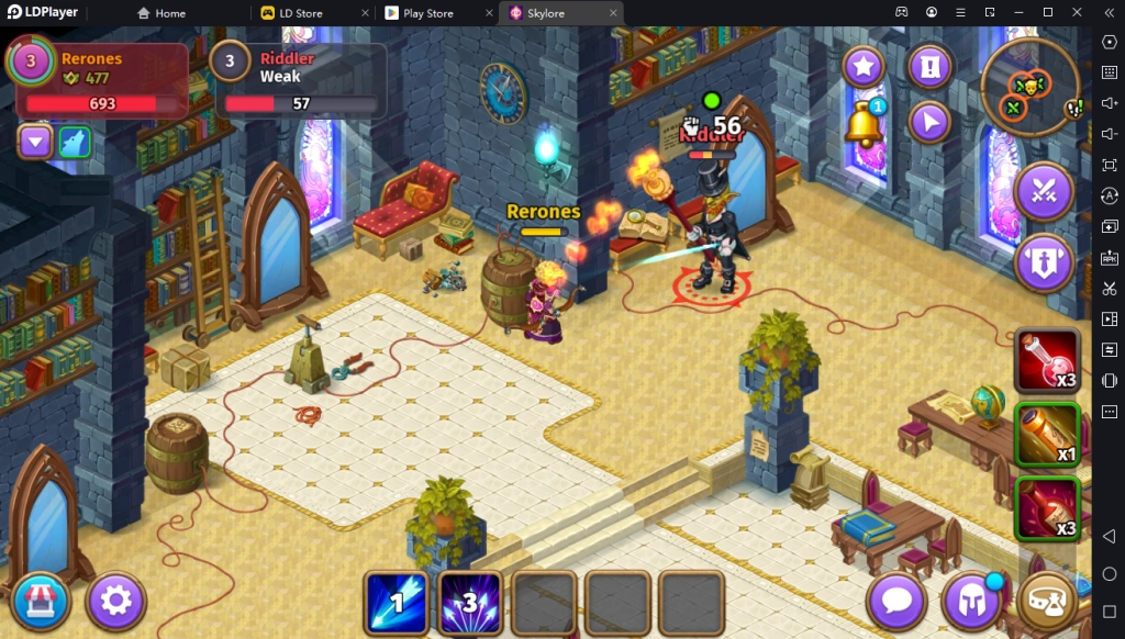 SKYLORE (GLOBAL) เกมมือถือแนว MMORPG 2D ผจญภัยบนโลกเวทมนตร์