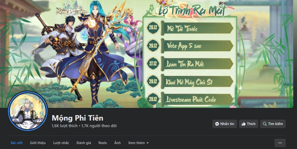 『GIFTCODE』Mộng Phi Tiên : Tổng hợp code mới nhất & Cách nhập code tân thủ & Cách tải game trên PC