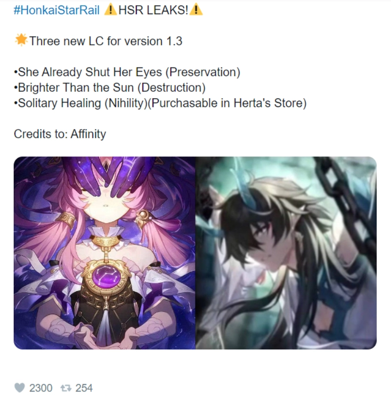 『TIN TỨC』Tổng hợp thông tin về Honkai: Star Rail 1.3. Nhân vật mới cùng hàng loạt cập nhật nâng cao trải nghiệm người dùng