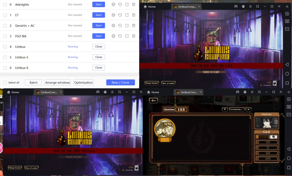 Limbus Company Mirror World Dungeon Gamemode Guide