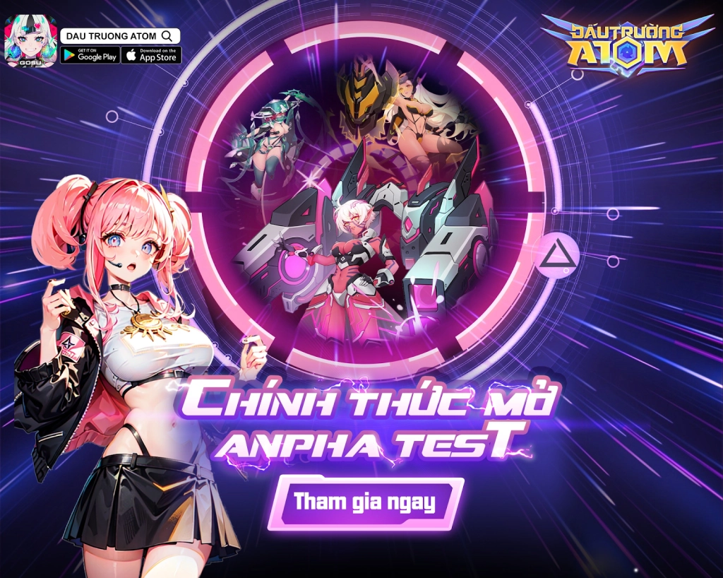 『HƯỚNG DẪN』Đấu Trường ATOM: Hướng Dẫn Reroll Cyber Girl Nhanh và Nhiều Tài Khoản