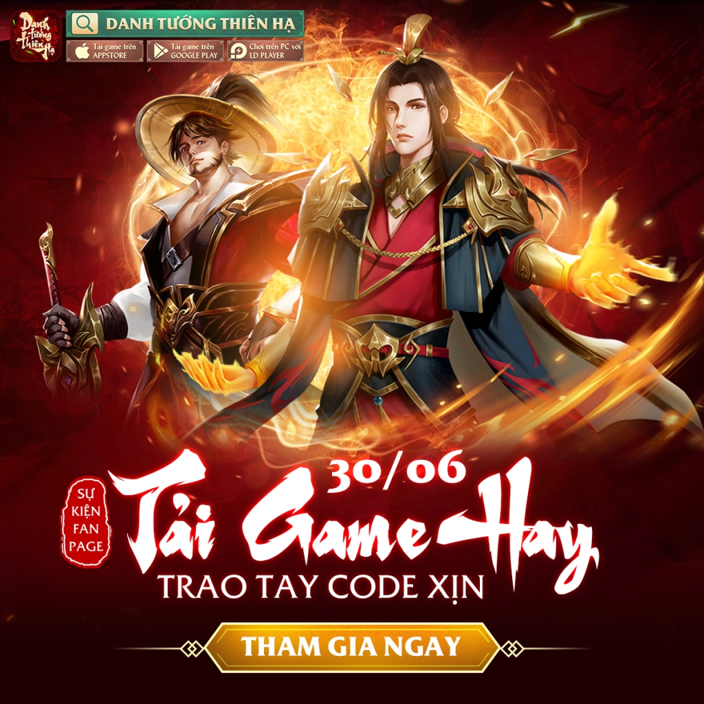 『GIFTCODE』Chuỗi sự kiện GiftCode Danh Tướng Thiên Hạ - REGZ và hướng dẫn cách nhập