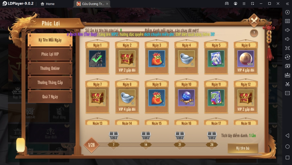 『HƯỚNG DẪN』Cửu Dương Truyền Kỳ 2: Hướng Dẫn Tân Thủ Cách Chơi Chuẩn Giai Đoạn Đầu Game