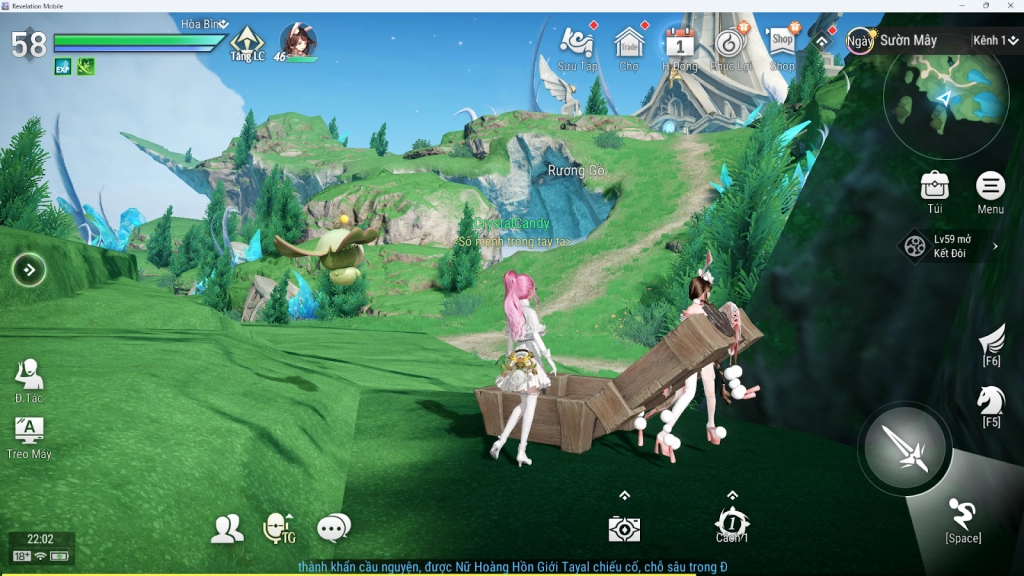 『HƯỚNG DẪN』Revelation - Thiên Dụ VNG vị trí rương báu thám hiểm Sườn Mây phần 1