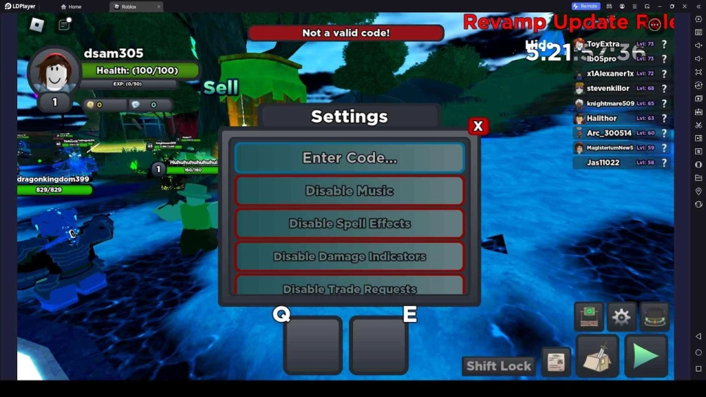 Roblox Fabled Legacy Codes: Venture into the Dungeons - 2023 November