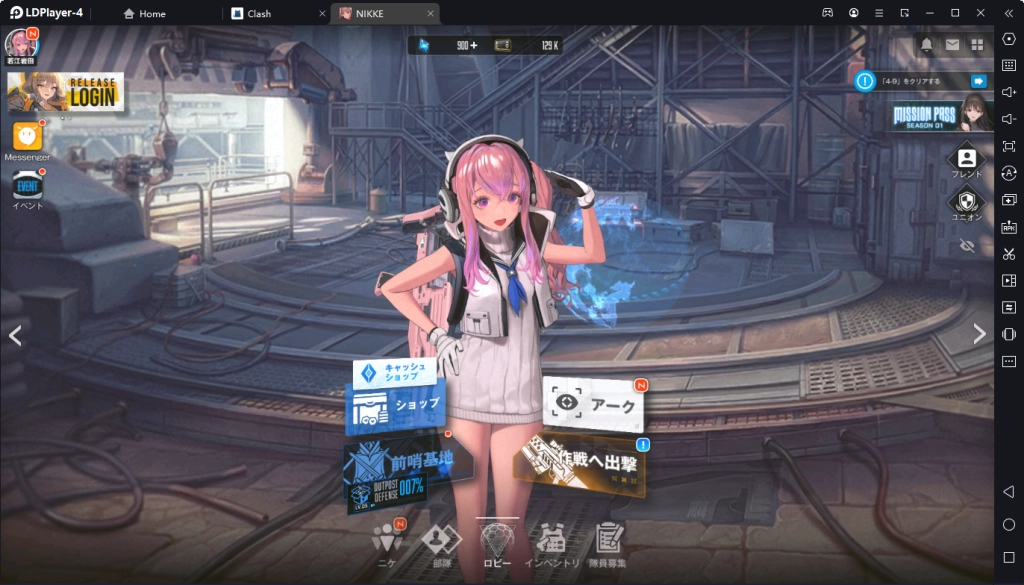【勝利の女神：NIKKE】をPCでプレイ！ゲームシステム紹介！