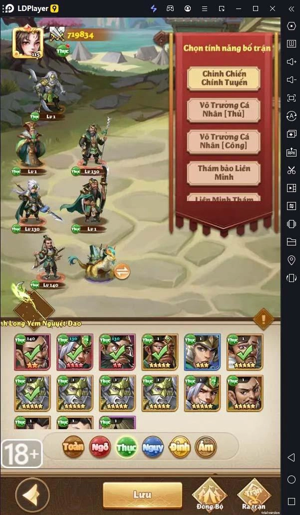 『HƯỚNG DẪN』Xây dựng đội hình chỉn chu trong 3Q Siêu Lầy