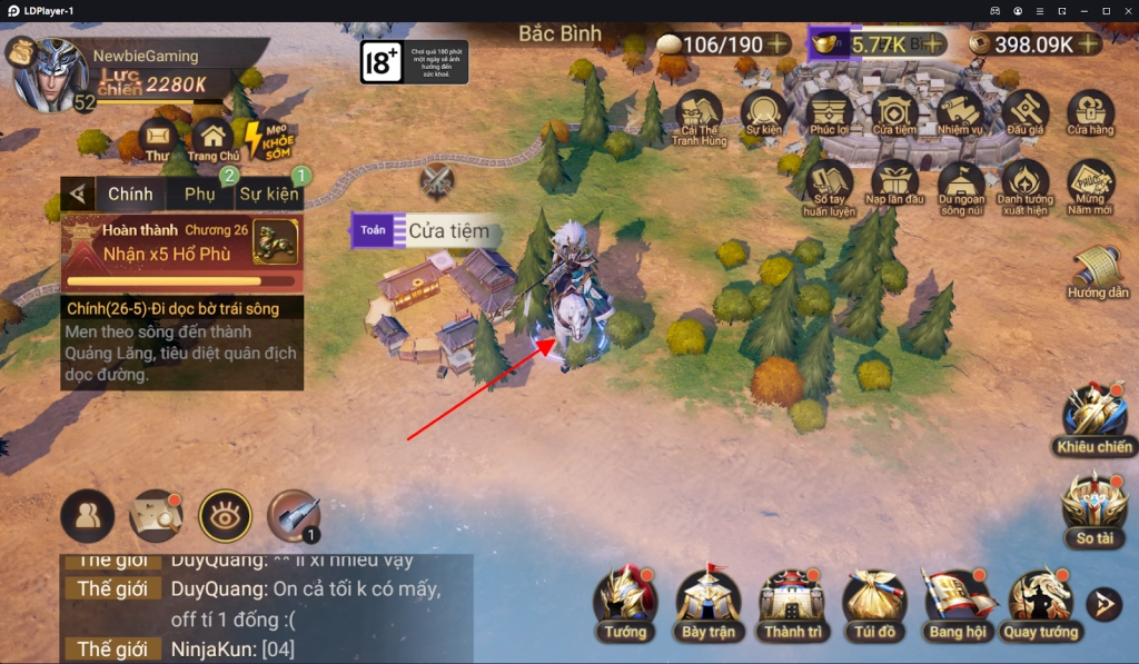 『HƯỚNG DẪN』Cái Thế Tranh Hùng: Vị Trí Đào Kho Báu Từ Chương 1~15