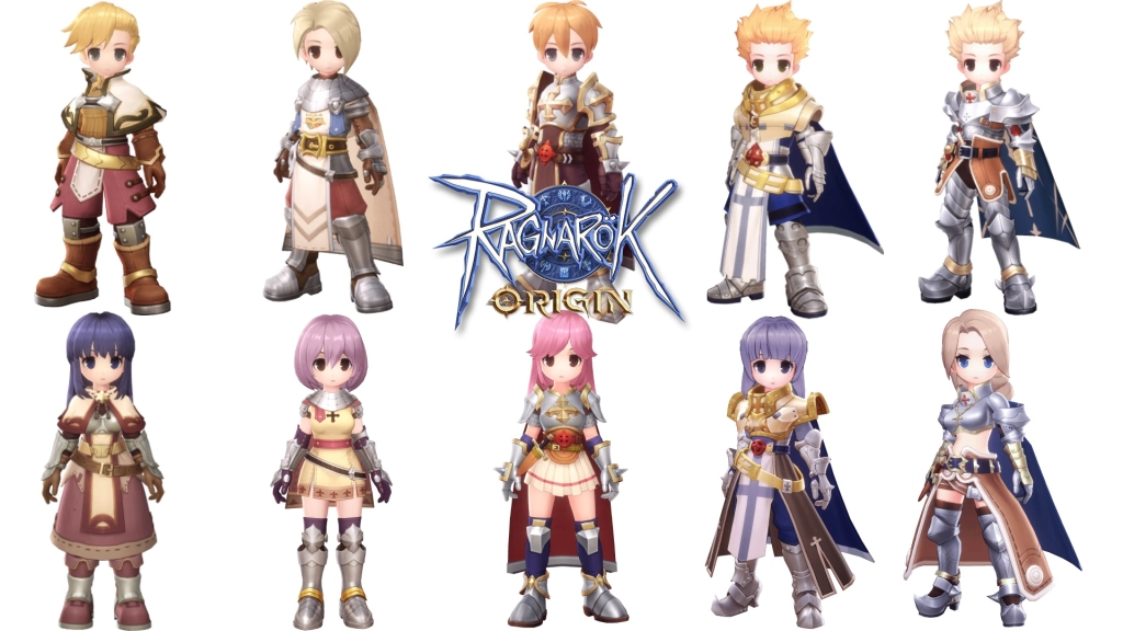 แนะนำอาชีพตัวละคนของ Ragnarok Origin (Global) รู้ก่อนเล่นจริง!