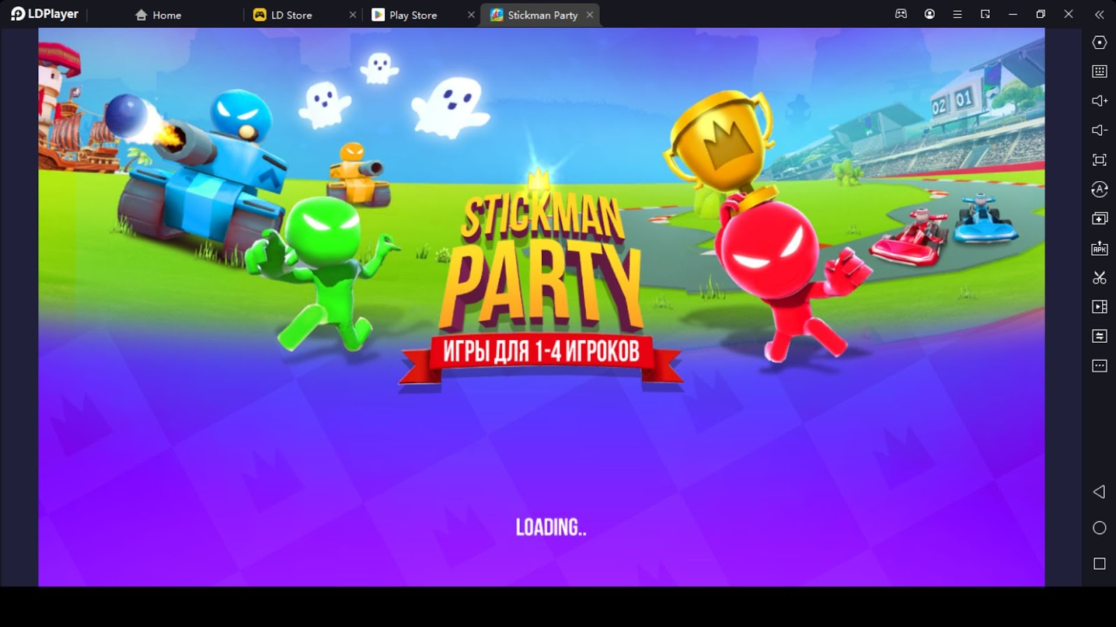 The Stickman Party 1234 Updated 2023 Gameplay Mod APK Mini Games