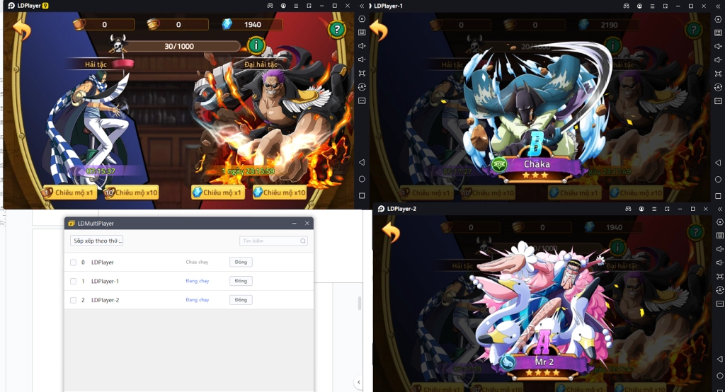 『HƯỚNG DẪN』Reroll Huyền Thoại Hải Tặc Nhanh Trên LDPlayer