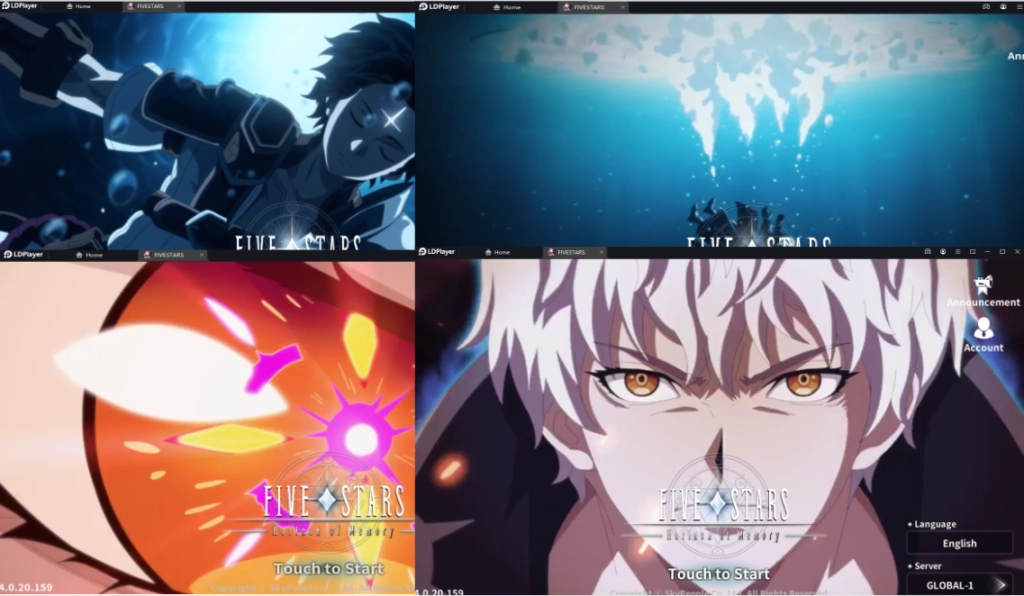 Five Stars (Global) แนะนำเทคนิค Reroll หาตัวละครพร้อมตั้งค่าบอทฟาร์มได้เร็วขึ้น บน LDPlayer9