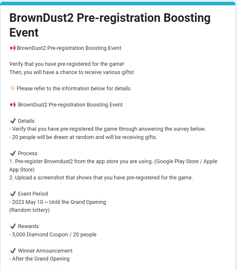 『GAME MỚI』BROWN DUST 2 siêu phẩm nhập vai sắp được ra mắt và chuỗi sự kiện nhận quà khủng