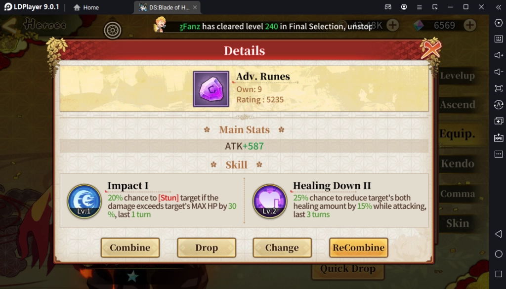 『HƯỚNG DẪN』Rage of Demon King: Hướng Dẫn Build Nhân Vật Kyojuro Fire Pillar - Kiếm Sỹ Thiêu Đốt Cực Mạnh