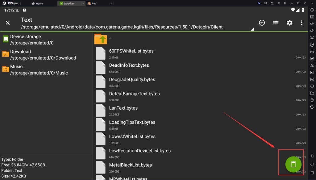 วิธีการตั้งค่า 120FPS ของ RoV บน LDPlayer9