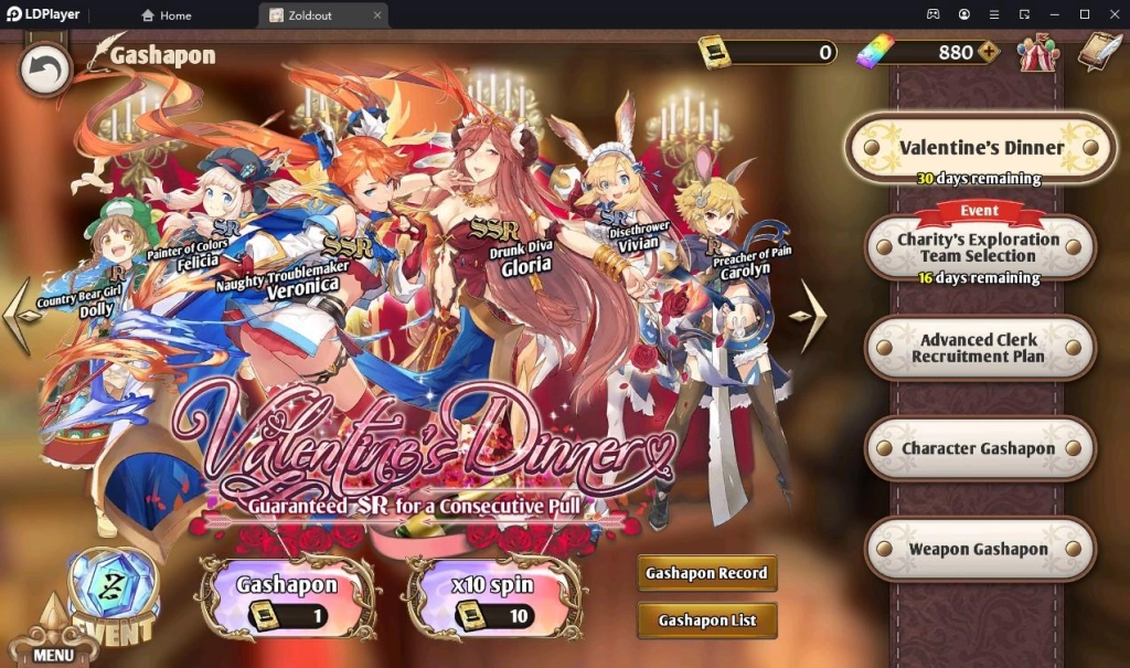 รีวิว Zold:Out (Global) เกม Tactical SRPG แนะนำตัวที่ควรหา & เทคนิค Reroll หาตัวละครเร็วขึ้น 4 เท่า บน LDPlayer9