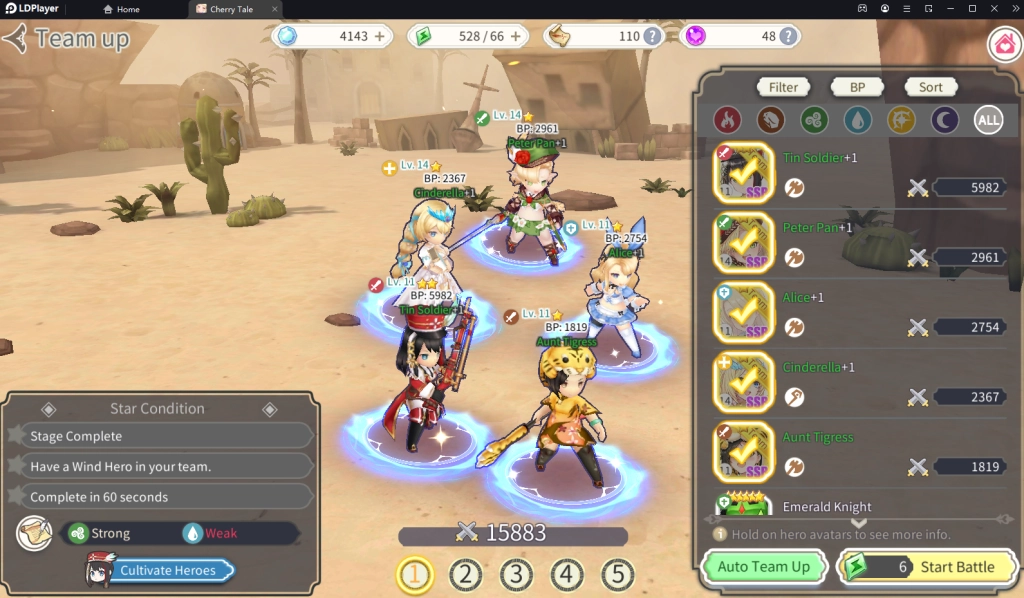 รีวิว Cherry Tale (Global) เกมสาวน้อย R18+ พร้อมเทคนิคเล่นให้เก่งขึ้น!! บน LDPlayer9