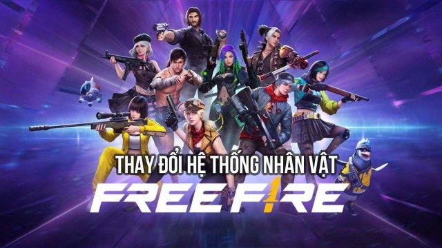『HƯỚNG DẪN』 Garena Free Fire : Thay đổi hệ thống nhân vật
