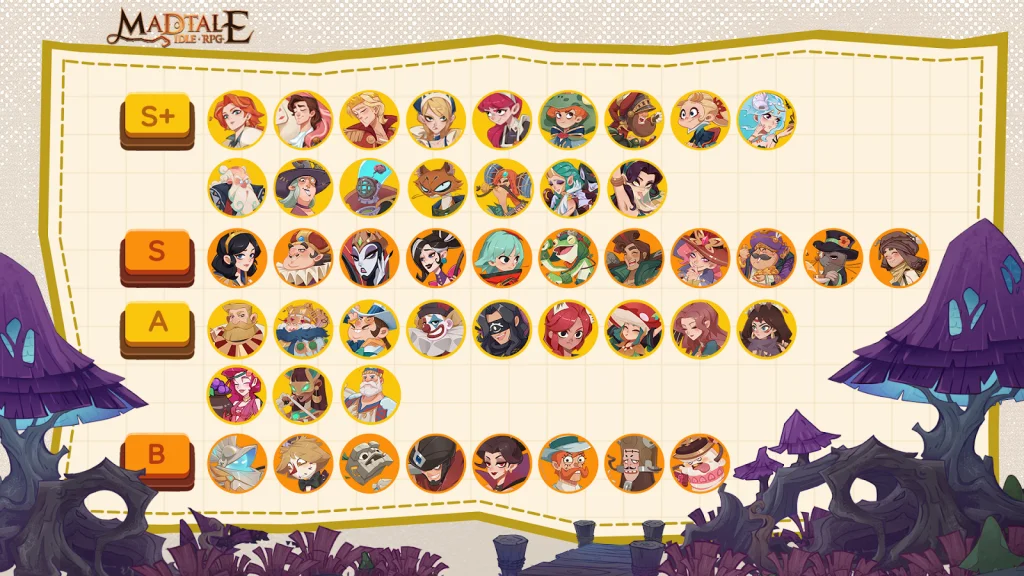 『HƯỚNG DẪN』Madtale Idle RPG Tier list xếp hạng nhân vật và đội hình chuẩn