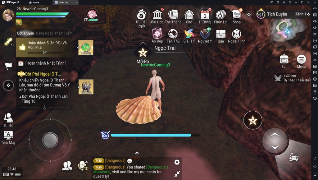 『HƯỚNG DẪN』Revelation - Thiên Dụ VNG: Vị Trí Rương Báu & Ngọc Trai Biển Tịch Duyên Phần 2.