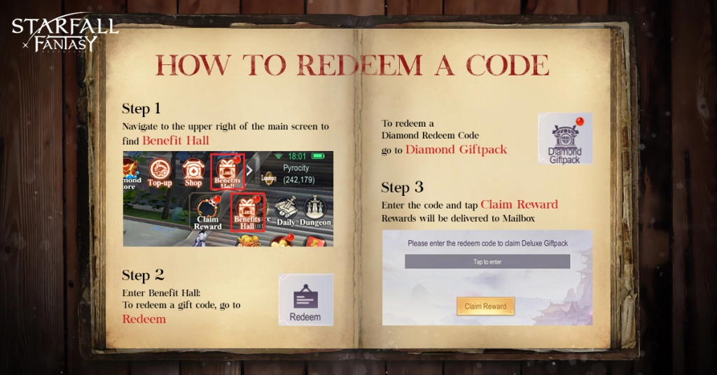 『GIFTCODE』STARFALL FANTASY NEVERLAND: Code mới nhất & Cách tải trên PC