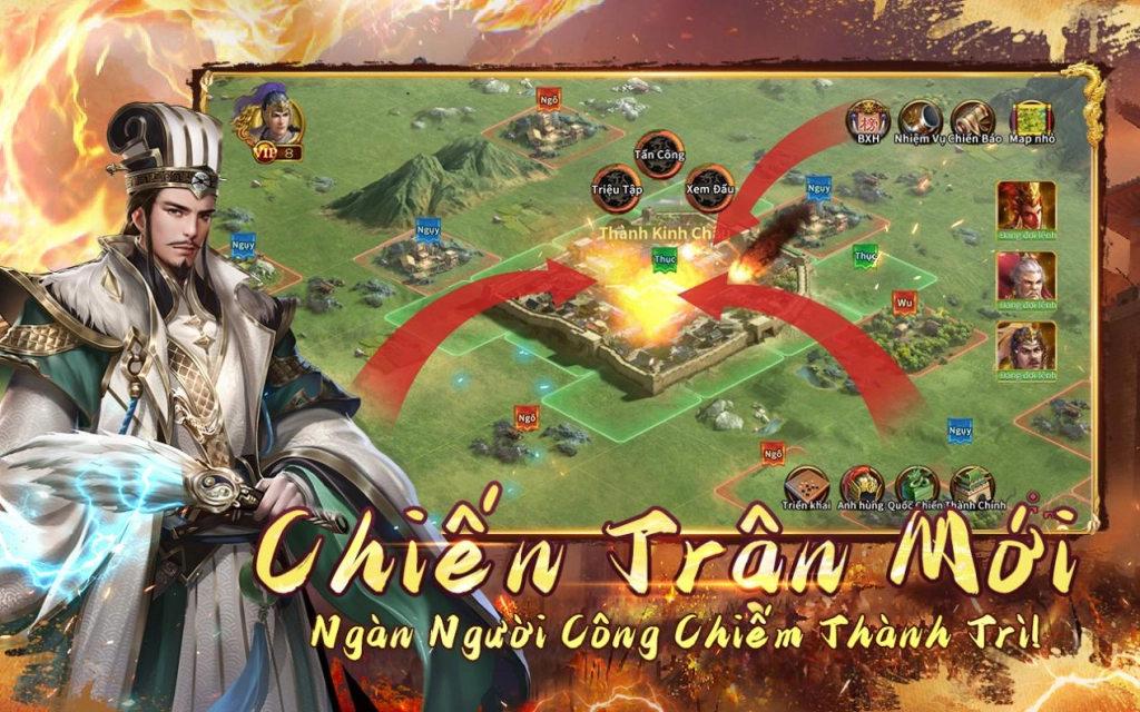 『GAME MỚI』Game Mobile Tam Quốc Siêu Cấp Sử Thi - “Tam Quốc Anh Hùng Truyện” Chính Thức Ra Mắt