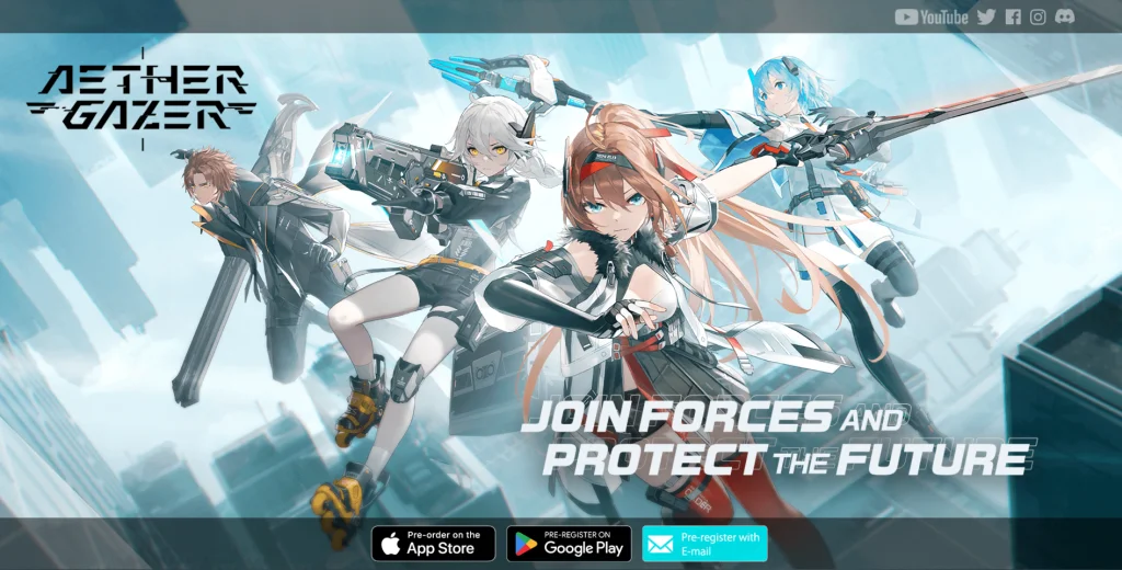 『GAME MỚI』Aether Gazer mở đăng ký trước với hàng loạt phần quà hấp dẫn