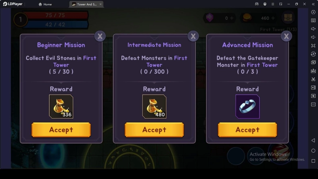 Accept Missions