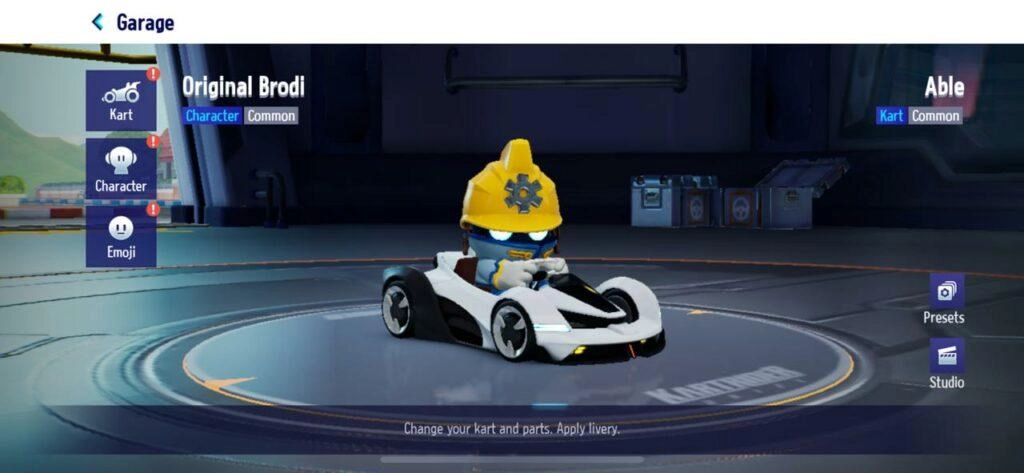 garage kartrider