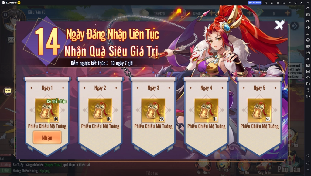 Nâng Cấp Lực Chiến Siêu Mạnh - Danh Tướng AFK