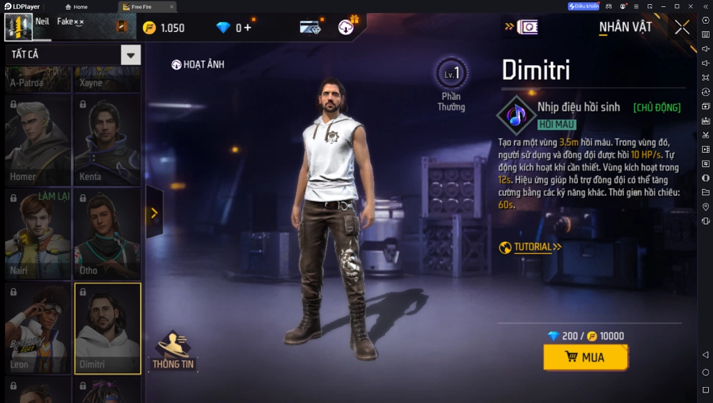 Garena Free Fire: Tier List/ Bảng Xếp Hạng Nhân Vật mới nhất