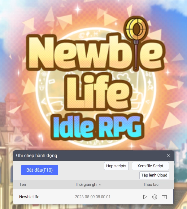 『HƯỚNG DẪN』Reroll NEWBIE LIFE: IDLE RPG nhiều tài khoản siêu nhanh và hướng dẫn cài đặt