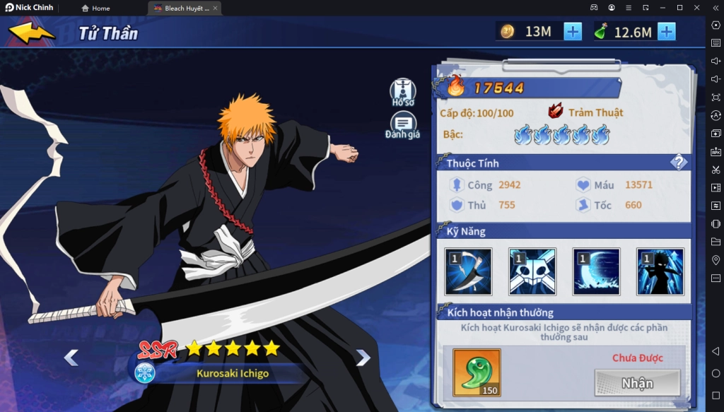 『HƯỚNG DẪN』Bleach Huyết Chiến: Top 6 Tướng Mạnh Nhất Trong Giai Đoạn Đầu Game