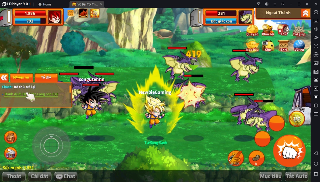 『HƯỚNG DẪN』Võ Đài Tối Thượng: Hướng Dẫn Cách Chơi Giai Đoạn Đầu Game