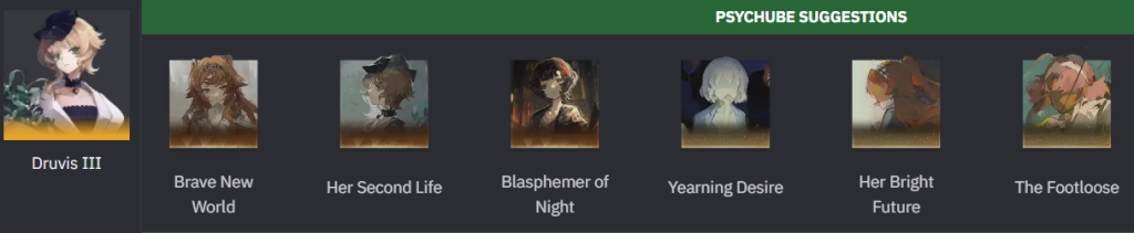 Reverse: 1999 tổng hợp Psychubes trấn của nhân vật. Hướng dẫn chọn Psychubes free ngày 5