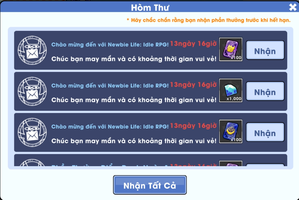 『HƯỚNG DẪN』Reroll NEWBIE LIFE: IDLE RPG nhiều tài khoản siêu nhanh và hướng dẫn cài đặt